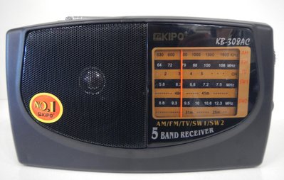 Портативный радиоприемник на батарейках KIPO KB-308AC KB-308 фото