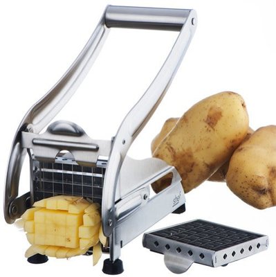 Картофелерезка (овощерезка) механическая, устройство для резки картофеля фри Potato Chipper 09411 фото
