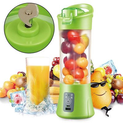 Фитнес-блендер Smart Juice Cup Fruits QL-602 Портативный миксер, шейкер с USB 9239Ф фото