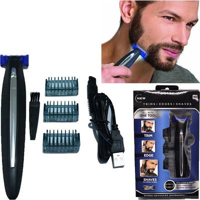 Триммер - бритва для мужчин Micro Touch Solo, мужская машинка для стрижки волос 3811297 фото